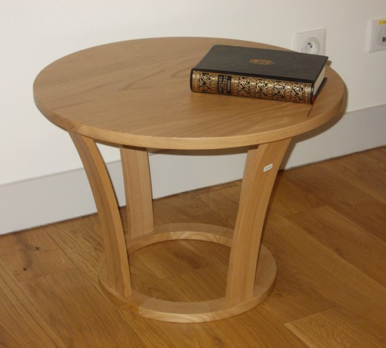 Table basse ronde