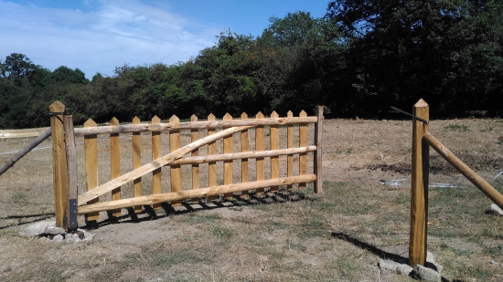 barrière pour chevaux